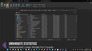 Generalized Model For Counts  Part 1 [upl. by Llenyr]