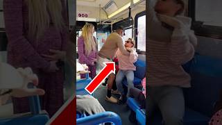 Instant karma in a public bus shorts [upl. by Haelhsa]