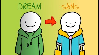 Dream is Sans Undertale Animation [upl. by Airret]