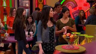 iCarly  Carly Gets Sprayed with Skunk spray [upl. by Fee843]