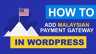 How to add malaysian payment gateway in wordpress  WooCommerce Tutorial [upl. by Amisoc]