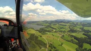 Durach to Pitztal Glacier  Pipistrel Sinus [upl. by Boone]