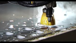 WATERJET CUTING POLYCARBONATE [upl. by Blase]