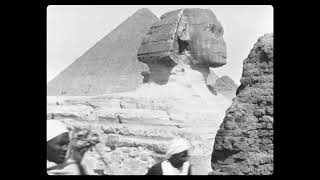 First Recorded Footage of The Great Pyramid amp The Sphinx Les Pyramides 1897 now in HD [upl. by Weisman]