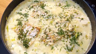 You won’t believe how easy it is to make this one pan tender cod in cream sauce with leeks [upl. by Nivalc]