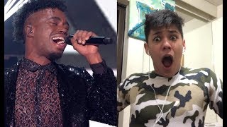 BRAZILIAN reacting to Dalton Harris singing quotListenquot [upl. by Rudie]