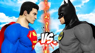 BATMAN vs SUPERMAN  EPIC SUPERHEROES BATTLE [upl. by Jud]