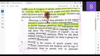 Difference between Phonetics amp Phonology [upl. by Shifra]