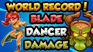 Blade Dancer Does INSANE Damage In Rush Royale [upl. by Tiduj392]