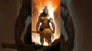 HANUMAN JI POWER FULL 🕉️ BAJRANG BAAN 🚩 shorts viralvideo hanumanji status sanatan trending [upl. by Eitsym]