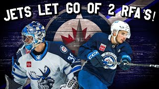 Winnipeg Jets Let Go Of 2 RFA’s Jets Fan Reaction [upl. by Enifesoj627]