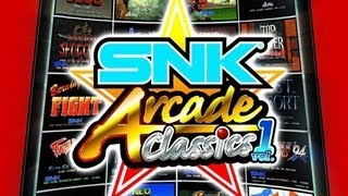 Intro SNK Arcade Classics Vol 1 Wii [upl. by Artapoelc632]