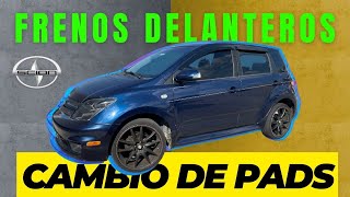 ✅ COMO CAMBIAR LOS FRENOS DELANTERIOS DEL SCION XA  XB 2004 2006 TOYOTA IST [upl. by Harday]