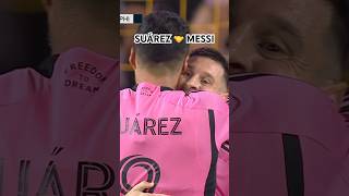 MESSI links SUÁREZ for the goal ‼️ [upl. by Shinberg462]