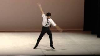 Shogo Hayami  2015 Prix de Lausanne Finalist  Contemporary variation [upl. by Nirehtac259]