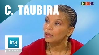 Christiane Taubira quotLesclavage est un crime contre lhumanitéquot  Archive INA [upl. by Columba]