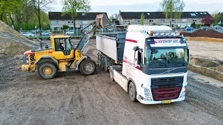 Earthmoving  JCB 220X  Volvo L60F  Verhoef  2024 [upl. by Waltner]