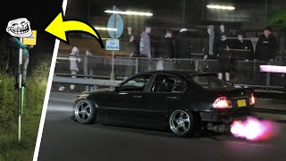 FAKE Speed Camera TROLLS Tuner Cars Leaving a Meet [upl. by Semajwerdna366]