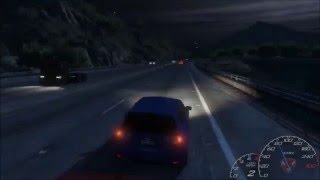 Subaru Impreza WRX STI  Highway Pull GTA5 Clip [upl. by Aittam]