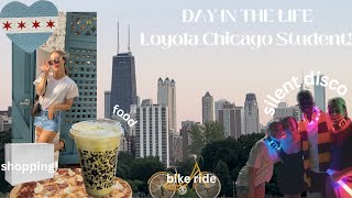 DAY IN THE LIFE AS A LOYOLA CHICAGO STUDENT [upl. by Eladnek]