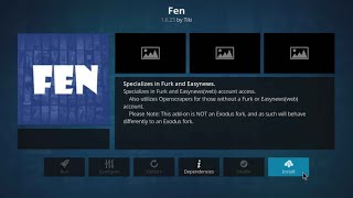 How to Install Fen Kodi Addon  Setup RealDebrid amp Coco Scrapers 2024 Guide [upl. by Ardnossac]