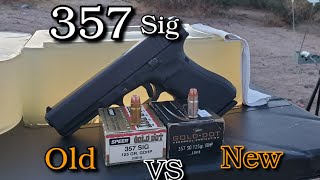 357 sig Speer Gold Dot Old VS New in Ballistics Gel [upl. by Kazim]