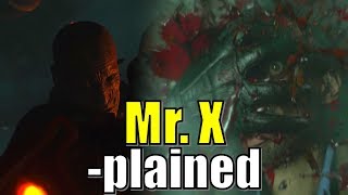 Mr X Explained  The T 103 and T00  Resident Evil 2 Remake  Tyrant Project Origin History Lore [upl. by Aremaj942]