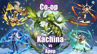 Random coop Kachina Yelan Bennett amp Venti vs Apep [upl. by Kajdan506]