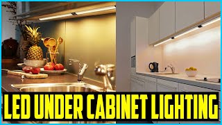 ✅Top 5 Best LED Under Cabinet Lighting in 2022 [upl. by Reimer]