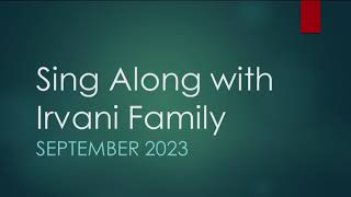 Sing Along with My Family Sep 2023 [upl. by Koffman]