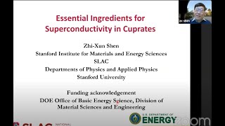 ZhiXun Shen  Essential Ingredients for Superconductivity in Cuprate  Harvard CMSA 11062020 [upl. by Einahets242]