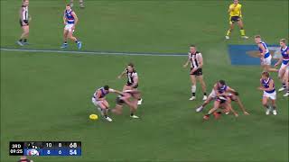 Marcus Bontempelli  Round 12 2024 3rd Q Highlights  Bulldogs  Collingwood  Just Bont Things [upl. by Huey]