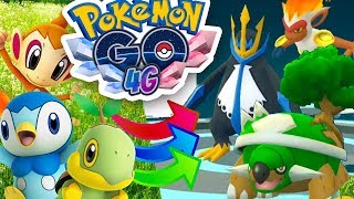 TOUTES LES EVOLUTION POKEMON GO 4EME GENERATION [upl. by Eldorado]