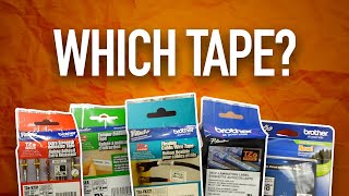 Different Types of Brother Labeling Tapes  Find Your Right Fit [upl. by Thaxter719]