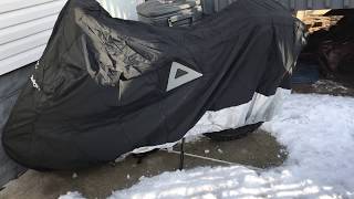 Tour Master Elite Motorcycle cover fits a Yamaha TW200 [upl. by Creighton421]