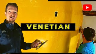 Venetian Plastering A Wall  Beginners GUIDE TO Polished Plastering [upl. by Dar]