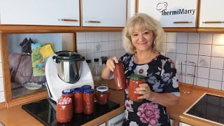 Tomatensoße einkochen Thermomix TM 6 TM 5 [upl. by Madelene766]