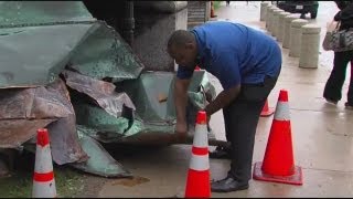 Roof blows off part of Cleveland City Hall [upl. by Audre]