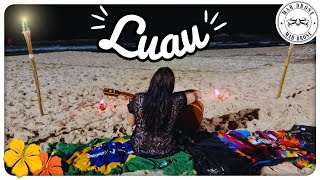 Luau na Praia Martim de Sá em Caraguatatuba  Noite na Praia [upl. by Rimaj]