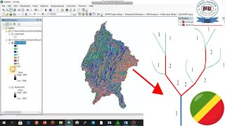 how to do strahler stream order in Gis [upl. by Nifares631]