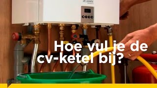 Hoe vul je de cvketel bij [upl. by Eimoan]