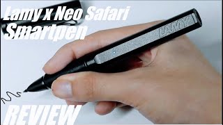 REVIEW Lamy Safari Edition Neo Smartpen  Save amp Digitize Notes in Style [upl. by Elbart435]