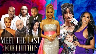 Mel BS with cast of movie Cardi amp Porsha shinning [upl. by Corsetti]