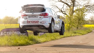 Rally crashes amp Big Jumps Rallye Sulingen 2023  Pure sound [upl. by Willyt]