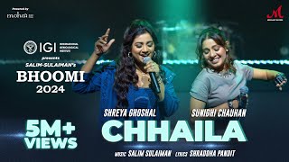 Chhaila  Shreya Ghoshal x Sunidhi Chauhan  Salim Sulaiman  Shraddha Pandit  Bhoomi 2024 [upl. by Legna]