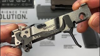 Installation video for the SIG Sauer P320 Apex trigger kit [upl. by Garnette]