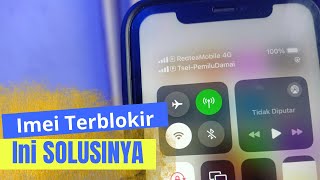 IMEI IPHONE TERBLOKIR INI SOLUSINYA TANPA HARUS UNLOCK IMEI imeiiphone imei [upl. by Yrennalf]