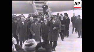 ARRIVAL OF SOVIET STATE PRESIDENT PODGORNY  NO SOUND [upl. by Notnyw687]