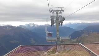 Luftseilbahn Bettmeralp  Bettmerhorn Talfahrt [upl. by Nisbet861]