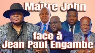 Droit de réponse Moïse maître John face à Jean Paul Engambe  CongoAfrica [upl. by Pillihpnhoj]